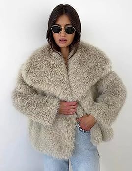 ジャケット・アウター DIANTE Shaggy middle loose coat 08281451710-a1.jpg?ts=